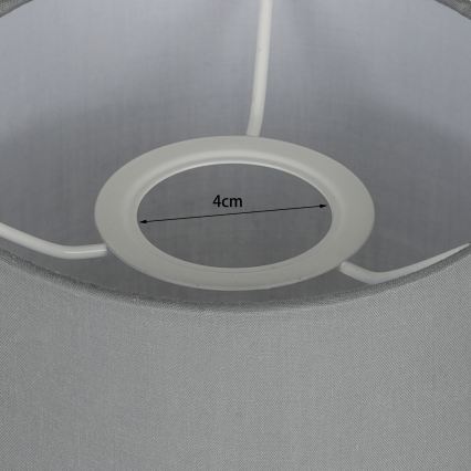 Brilagi - Lampe murale LED flexible NUBILA 1xE27/25W/230V + LED/3W chrome mat/gris clair