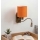Brilagi - Lampe murale LED flexible NUBILA 1xE27/25W/230V + LED/3W laiton/orange