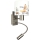 Brilagi - Lampe murale LED flexible pour enfants BOBO 1xE27/25W/230V + LED/3W chrome mat/blanc/motifs d'animaux