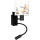 Brilagi - Lampe murale LED flexible pour enfants BOBO 1xE27/25W/230V + LED/3W noir/blanc/motifs animaux