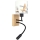 Brilagi - Lampe murale LED flexible pour enfants BOBO WOOD 1xE27/25W/230V + LED/3W chêne/noir/blanc/motifs animaux
