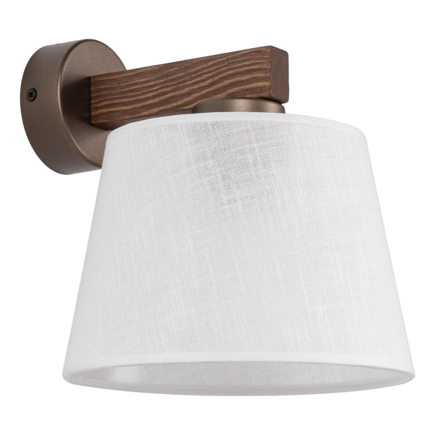 BRILAGI - Lampe murale LED LATTE 1xE27/15W/230V pin/blanc