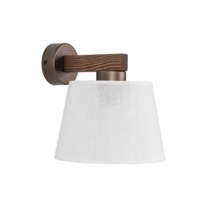 BRILAGI - Lampe murale LED LATTE 1xE27/15W/230V pin/blanc
