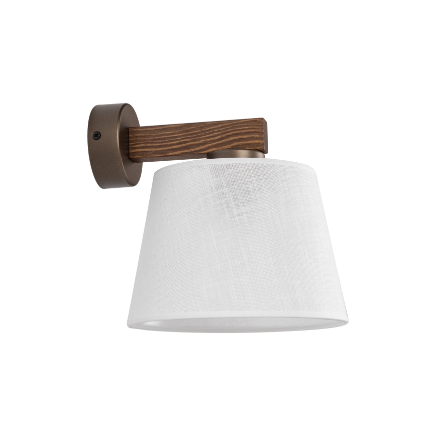 BRILAGI - Lampe murale LED LATTE 1xE27/15W/230V pin/blanc