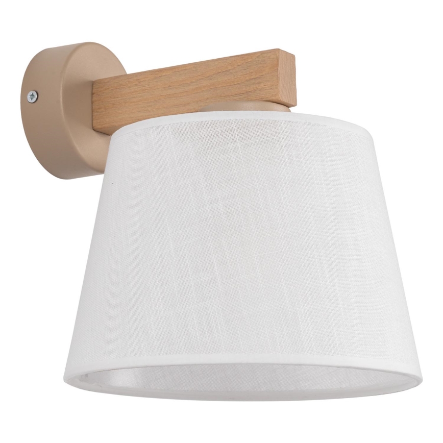 BRILAGI - Lampe murale LED LATTE SABIA 1xE27/15W/230V pin/blanc