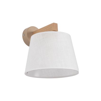BRILAGI - Lampe murale LED LATTE SABIA 1xE27/15W/230V pin/blanc