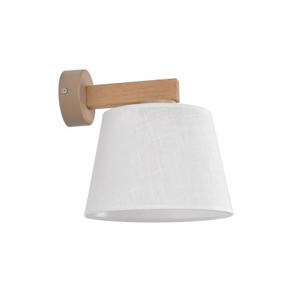BRILAGI - Lampe murale LED LATTE SABIA 1xE27/15W/230V pin/blanc