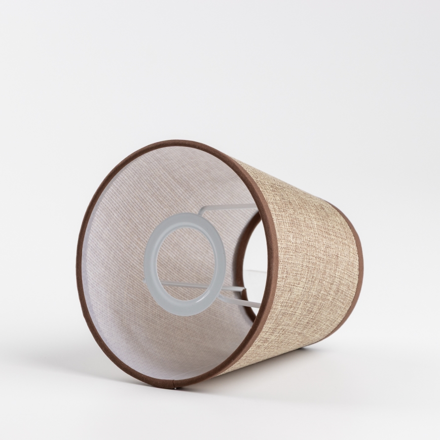 Brilagi - Applique murale LED flexible NUBILA WOOD 1xE27/25W/230V + LED/3W chêne/marron