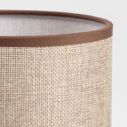 Brilagi - Applique murale LED flexible NUBILA WOOD 1xE27/25W/230V + LED/3W chêne/marron