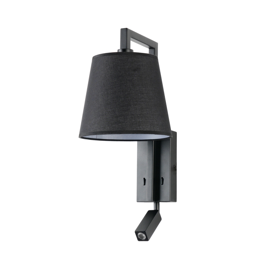 Brilagi - Lampe murale LED RAYA 1xE14/40W/230V + LED/3W noir
