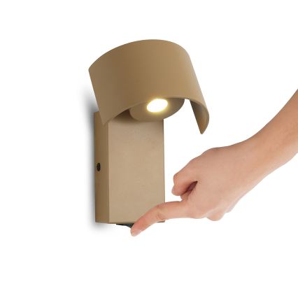 Brilagi - Lampe murale LED VASTO LED/3W/230V beige
