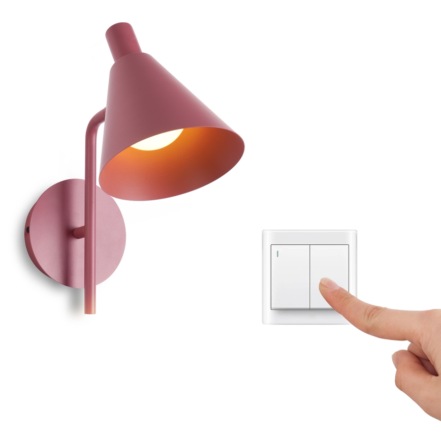 Brilagi - Lampe murale LUCERA LED/3W/230V rouge bordeaux