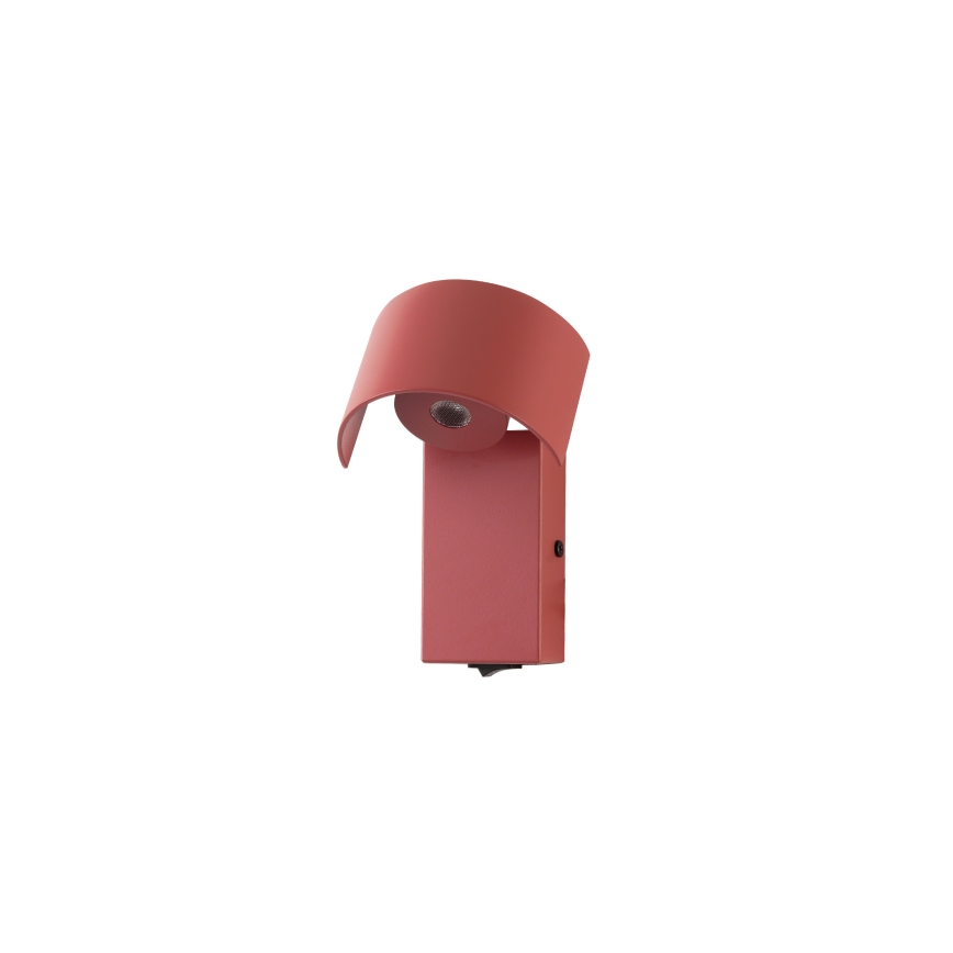Brilagi - Lampe murale VASTO LED/3W/230V bordeaux