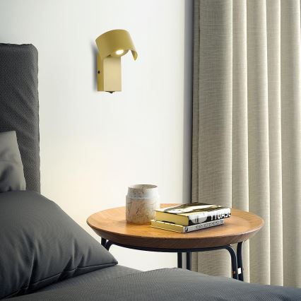 Brilagi - Lampe murale VASTO LED/3W/230V jaune