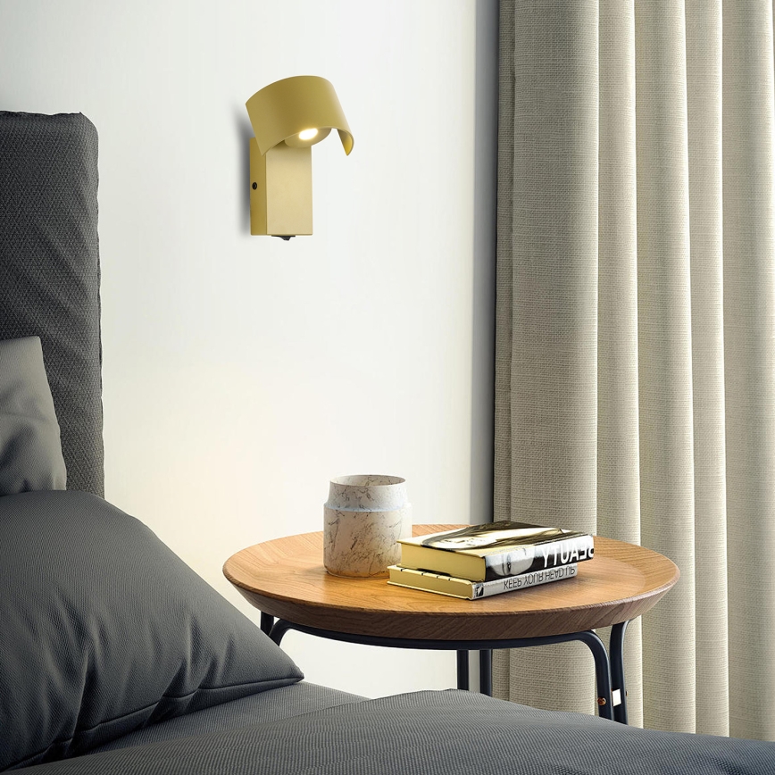 Brilagi - Lampe murale VASTO LED/3W/230V jaune