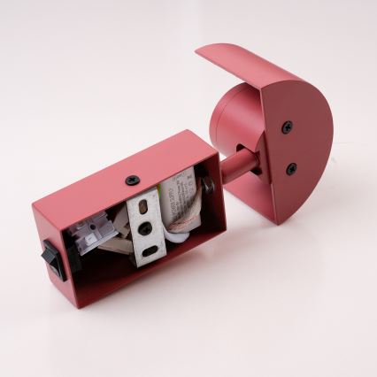 Brilagi - Lampe murale VASTO LED/3W/230V rouge bordeaux