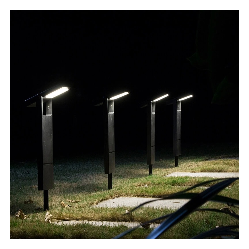 Brilagi - Lampe solaire SOLEIL SPIKE LED/4W/3,7V 2200 mAh IP44