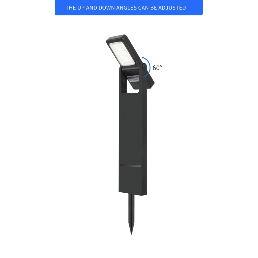 Brilagi - Lampe solaire SOLEIL SPIKE LED/4W/3,7V 2200 mAh IP44