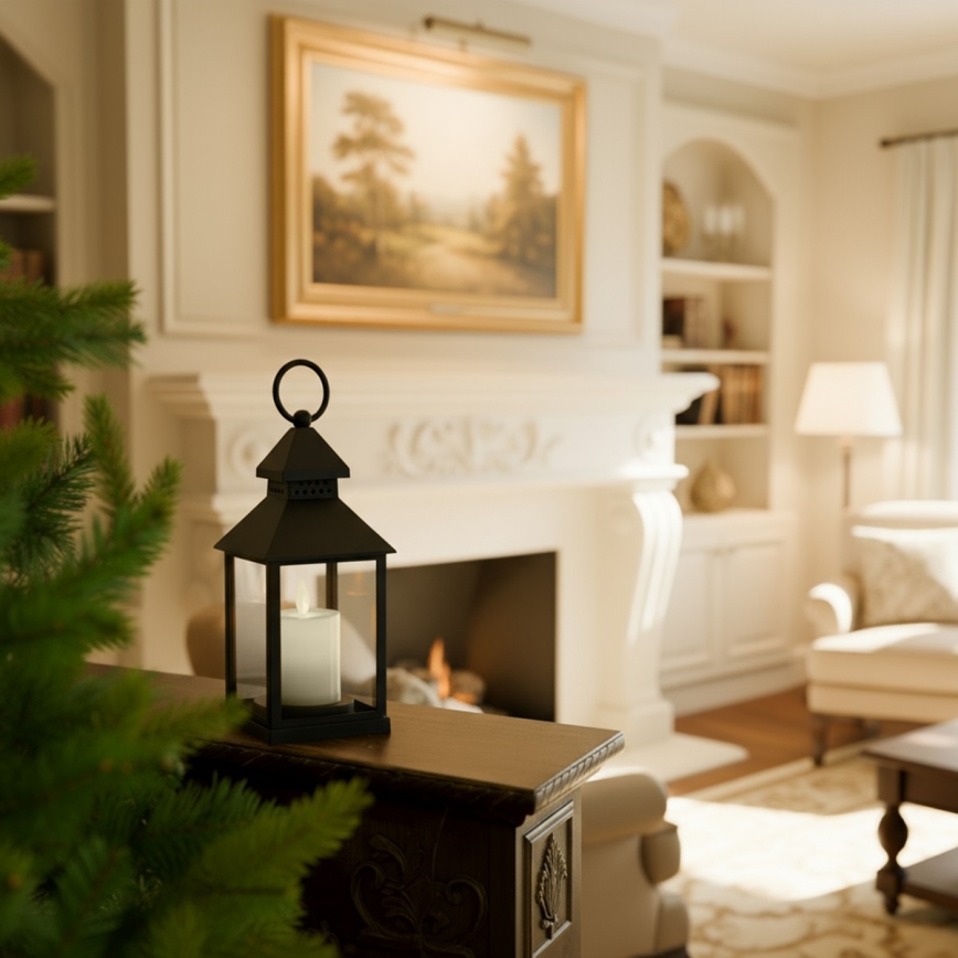 Brilagi - Lanterne décorative de Noël LED/3xAAA