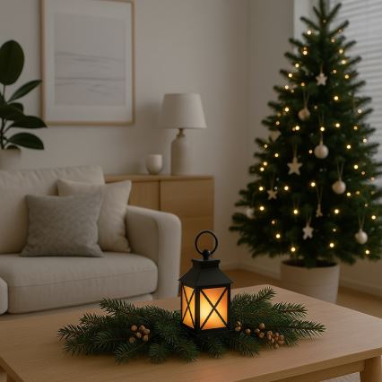 Brilagi - Lanterne LED décorative de Noël, 2x AA
