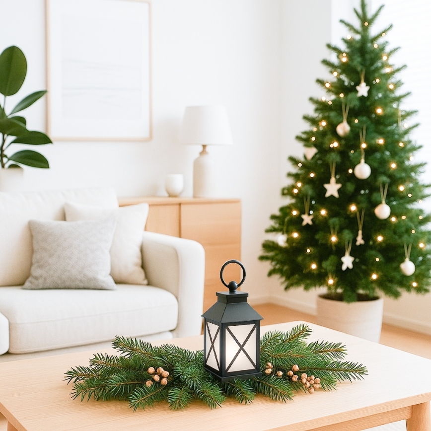 Brilagi - Lanterne LED décorative de Noël, 2x AA