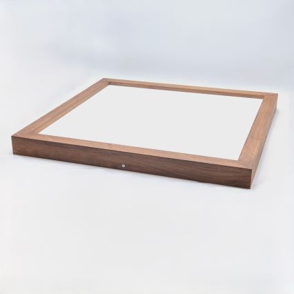 Brilagi - LED Plafonnier de salle de bain WOODY FRAME LED/40W/230V 60x60 cm IP44 cerise
