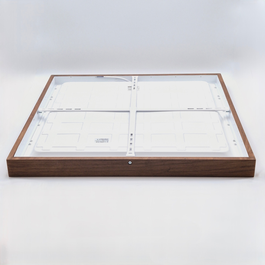 Brilagi - LED Plafonnier de salle de bain WOODY FRAME LED/40W/230V 60x60 cm IP44 cerise