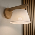 Brilagi - LED  Applique murale ANTHONY 1xE14/40W/230V chêne/blanc