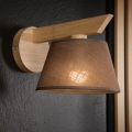 Brilagi - LED  Applique murale ANTHONY 1xE14/40W/230V chêne/marron