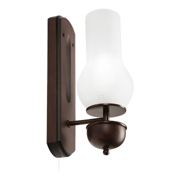 Brilagi - LED Applique murale COTTAGE 1xE14/40W/230V hêtre/blanc