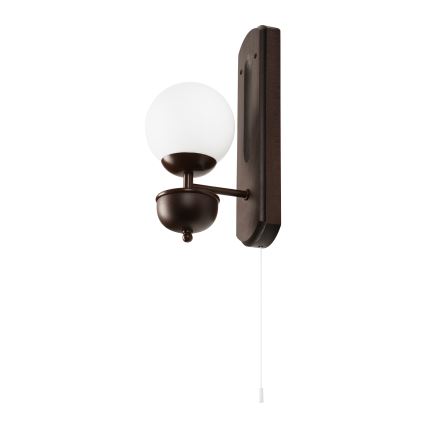 Brilagi - LED Applique murale COTTAGE 1xG9/40W/230V hêtre/blanc