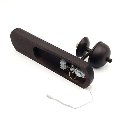 Brilagi - LED Applique murale COTTAGE 1xG9/40W/230V hêtre/blanc