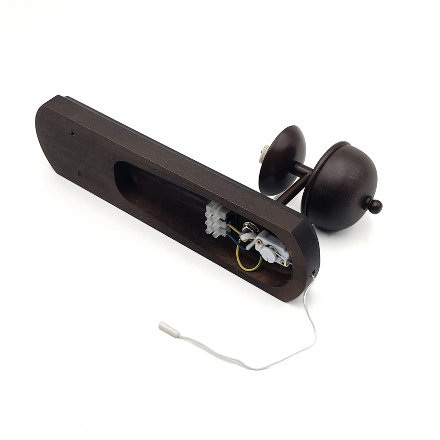 Brilagi - LED Applique murale COTTAGE 1xG9/40W/230V hêtre/blanc