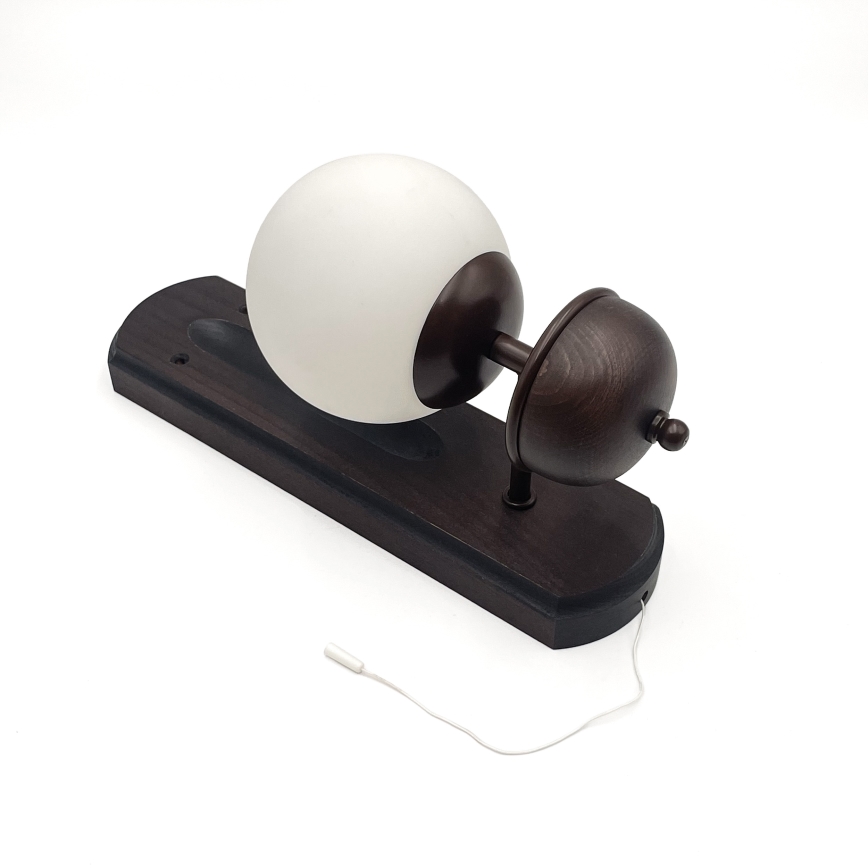 Brilagi - LED Applique murale COTTAGE 1xG9/40W/230V hêtre/blanc