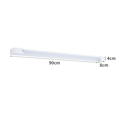 BRILAGI - applique murale d'extérieur LED AQUA LINE LED/24W/230V 90 cm IP44 blanche IRC 90