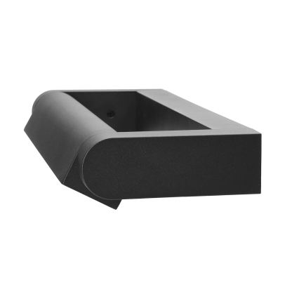 BRILAGI - Applique murale extérieure pour façade SALERNO LED/12W/230V 35,5 cm noire IP65
