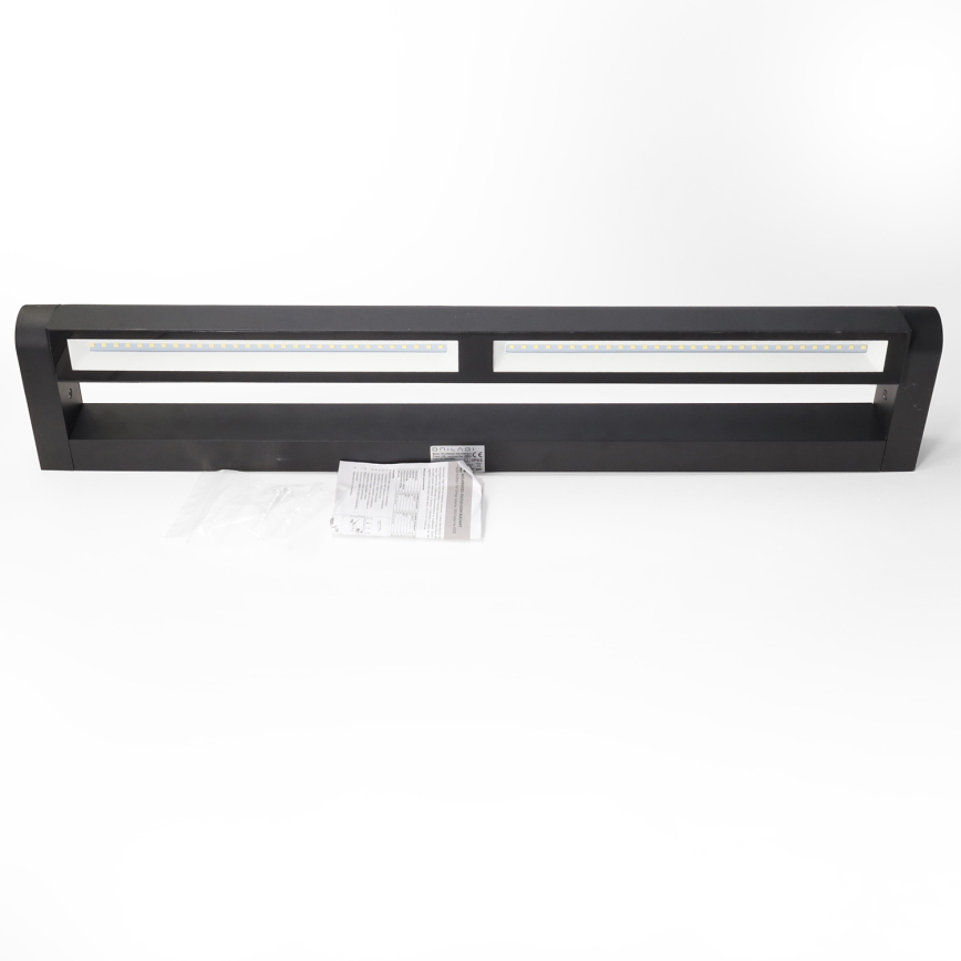 BRILAGI - Applique murale d'extérieur pour façade SALERNO LED/24W/230V 66 cm noire IP65