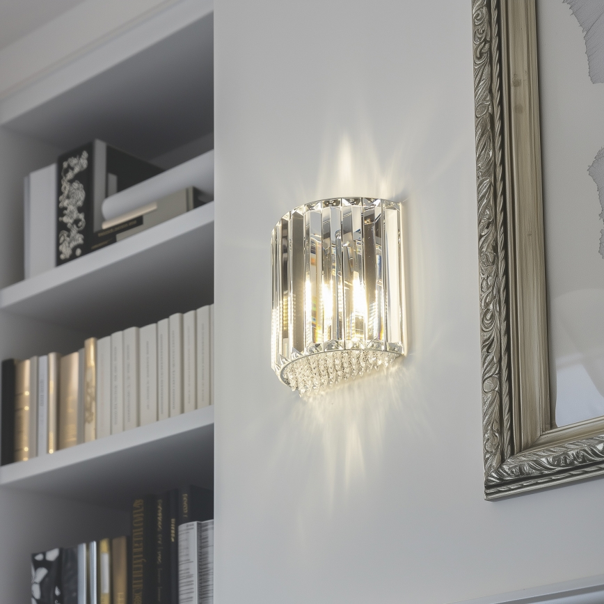 Brilagi - LED Applique murale en cristal GLAMOUR 1xG9/42W/230V
