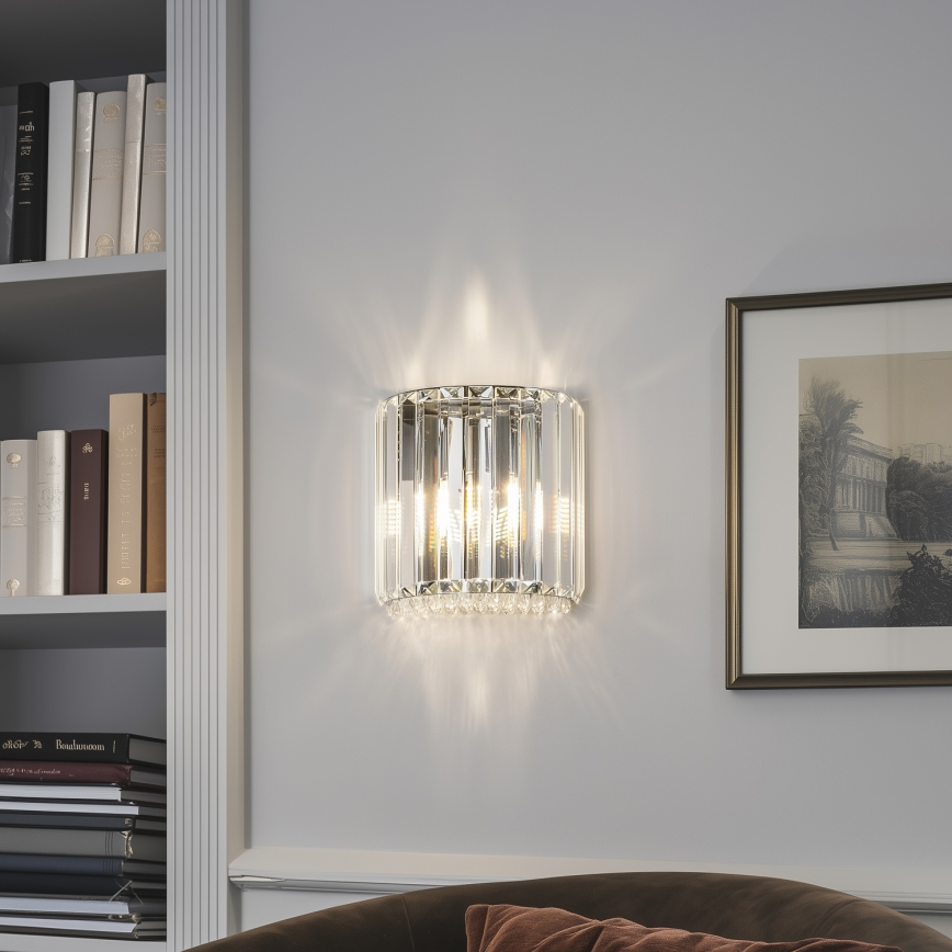 Brilagi - LED Applique murale en cristal GLAMOUR 1xG9/42W/230V