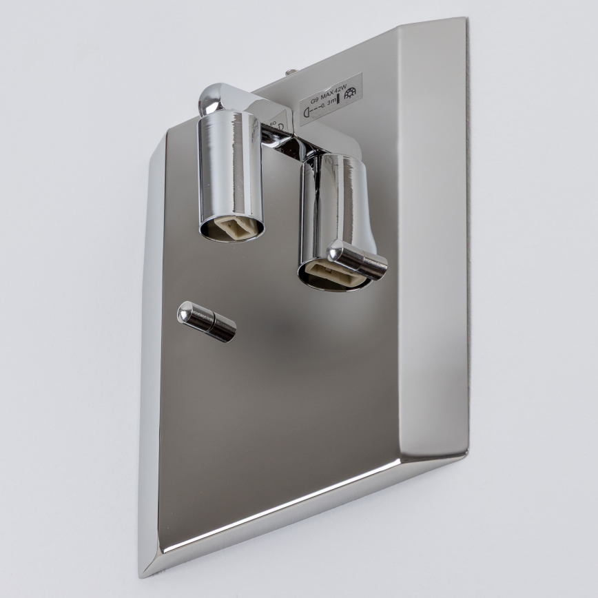Brilagi - LED Applique murale en cristal GLAMOUR 1xG9/42W/230V
