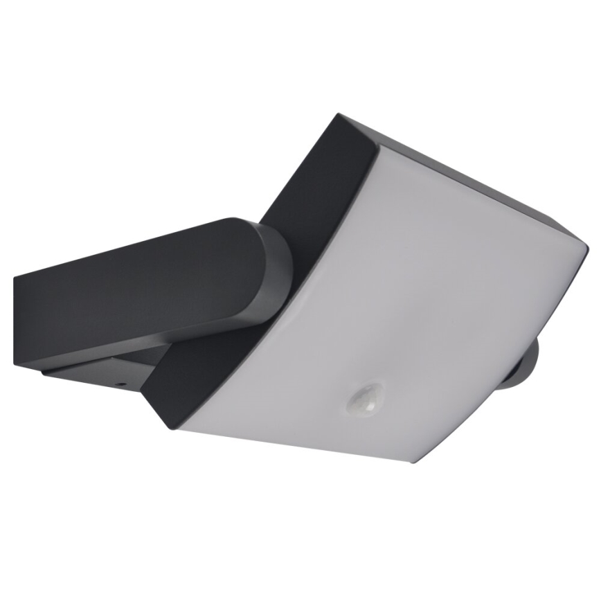 Brilagi - Applique murale d'extérieur LED avec détecteur ANKLE LED/18W/230V 3000K IP65 anthracite