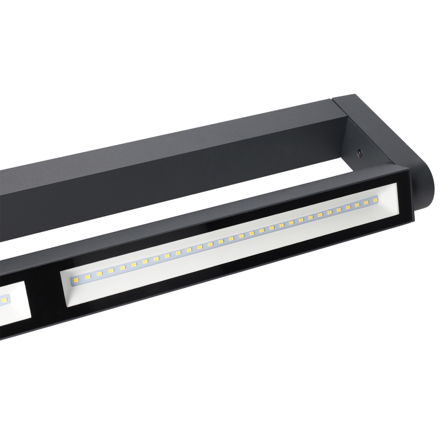Brilagi - Applique murale d'extérieur SALERNO LED, 24 W, 230 V, 66 cm, anthracite, IP65