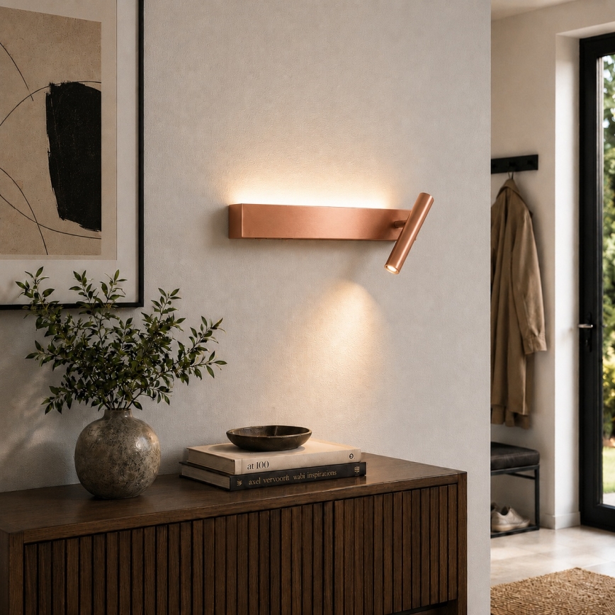 Brilagi - Applique murale spot LED ARLIX LED/3W/230V + LED/7W bronze IRC 90