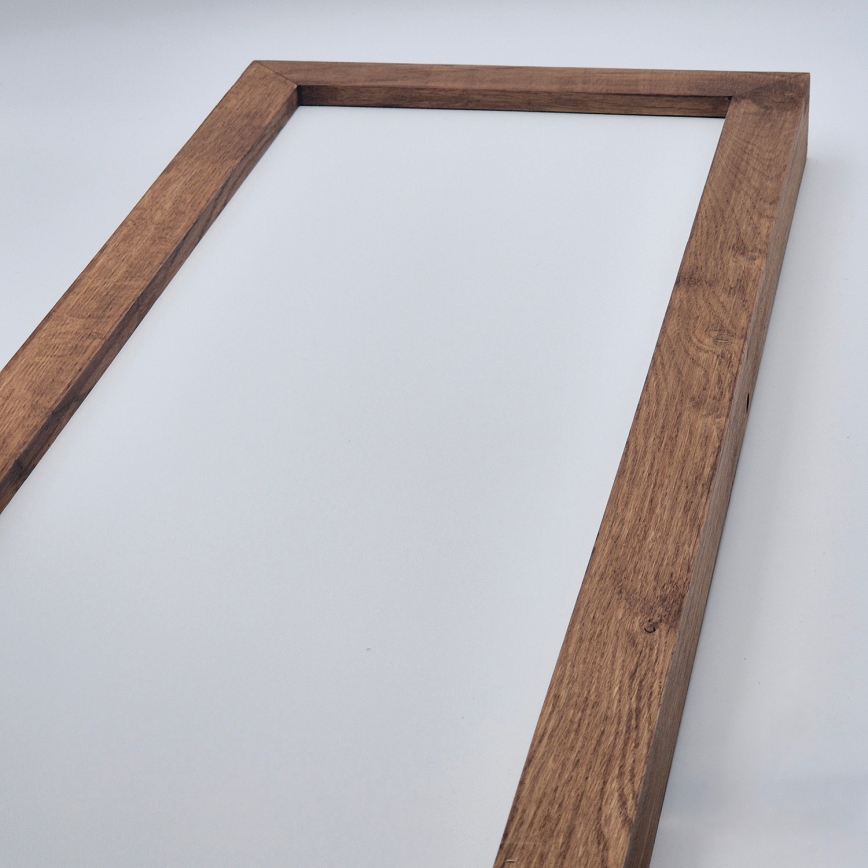 Brilagi - LED Plafonnier de salle de bain WOODY FRAME LED/40W/230V 120x30 cm IP44 cerisier