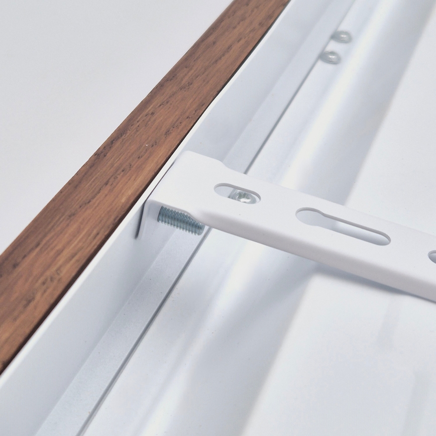 Brilagi - LED Plafonnier de salle de bain WOODY FRAME LED/40W/230V 120x30 cm IP44 cerisier