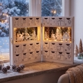 BRILAGI - LED Calendrier de l'Avent LED/2xAA