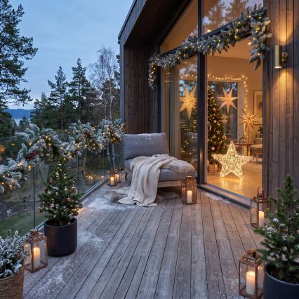 BRILAGI - LED Décoration de Noël d'extérieur LED/3,3W/230V IP44 Étoile 50 cm