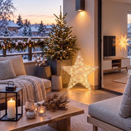 BRILAGI - LED Décoration de Noël d'extérieur LED/3,3W/230V IP44 Étoile 50 cm