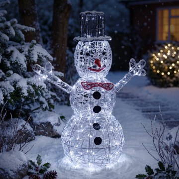 BRILAGI - LED Décoration de Noël extérieure LED/3,2W/230V IP44 91x56 cm bonhomme de neige