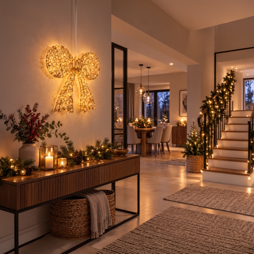 BRILAGI - LED Décoration de Noël extérieure LED/3,3W/230V IP44 avec nœud